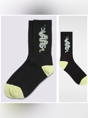 VANS Faster Crew Lime Sherbet Sock